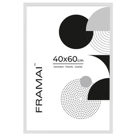 Ramka biała HEN 1 40x60 cm