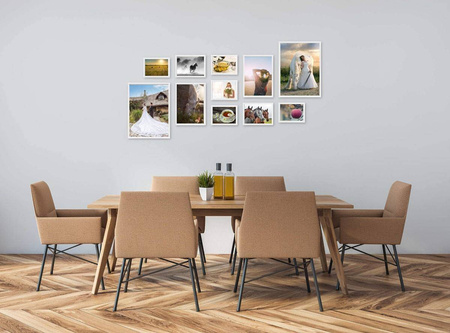 Zestaw białych ramek na 11 zdjęć PRESTO 1 GF0005