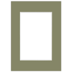 Passe partout 15x21 (10x15) ZIELONE EVERGREEN - LUCA Q5504