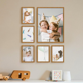 Zestaw brązowych ramek na 6 zdjęć HIT 33 GF0002