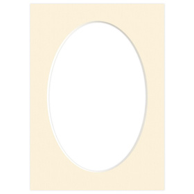 Passe partout 13x18 (10x15) OWAL BEŻOWE BISQUIT - LUCA Q5203