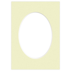 Passe partout 21x30 (15x21) OWAL ZIELONE PISTACJOWE - LUCA Q5502