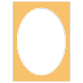 Passe partout 15x21 (13x18) OWAL BEŻOWE SUNNY - LUCA Q5207