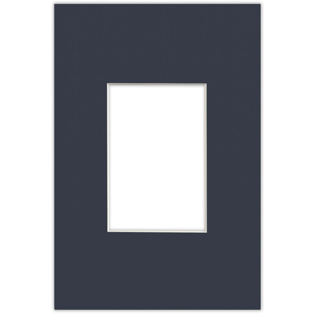 Passe partout 20x30 (10x15) GRANATOWE NAVY - LUCA Q5403