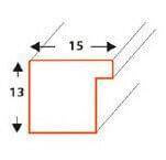 Multirama MULTI BLACK AND WHITE 43 ramka na 4 zdjęcia