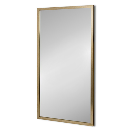 Lustro w brązowej ramie wiszące LUCA LU-1620