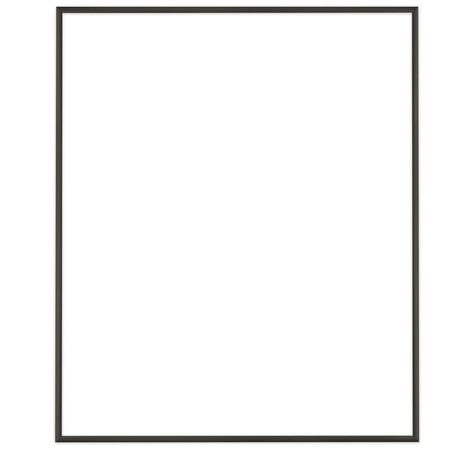 Ramka aluminiowa czarna ROYALL 50x60 cm