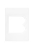 Passe Partout okienko w kształcie LITERKI "B"