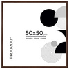 Ramka na zdjęcia 50x50 cm w brązowym kolorze FDM 6 kwadratowa