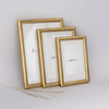 Pakiet złotych ramek drewnianych 5szt 13x18 cm HIT 1 Z