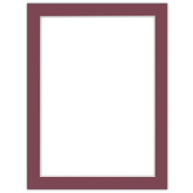 Passe partout 60x80 (50x70) CZERWONE WINE - LUCA Q5707