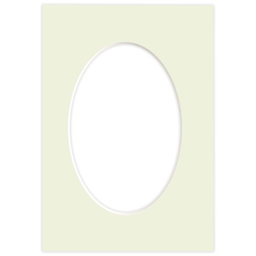 Passe partout 15x21 (10x15) OWAL ZIELONE MINT - LUCA Q5501