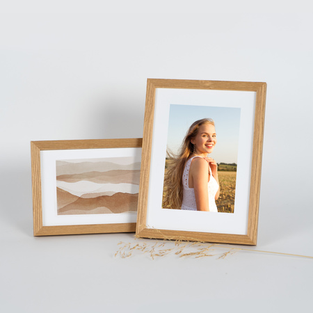 Pakiet ramek drewnianych 5 szt. PINIA 00 13x18 cm