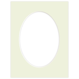 Passe partout 18x24 (13x18) OWAL ZIELONE MINT - LUCA Q5501