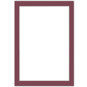 Passe partout 70x100 (60x90) CZERWONE WINE - LUCA Q5707