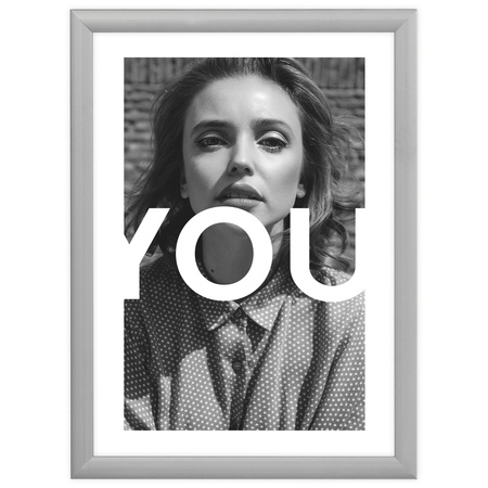 Ramka aluminiowa srebrna ROYALL 13x18 cm