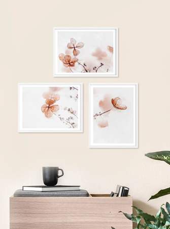 Zestaw białych ramek na 3 zdjęć PINIA 1 GF0013