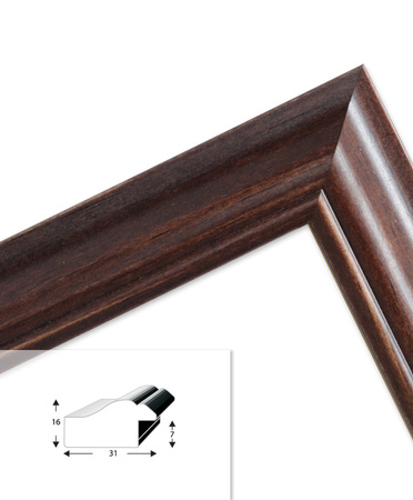 Ramka drewniana DRL N 4 50x60 cm