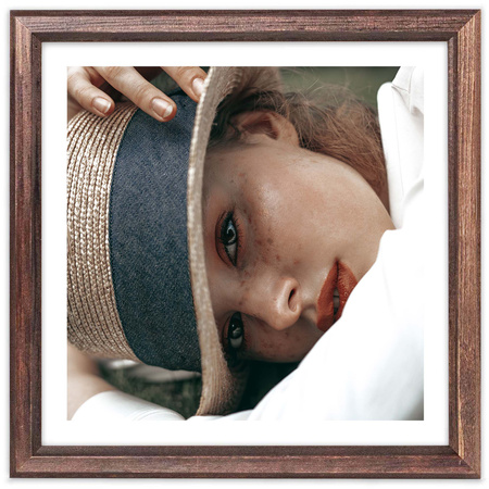 Ramka drewniana DRWA 44 25x25 cm