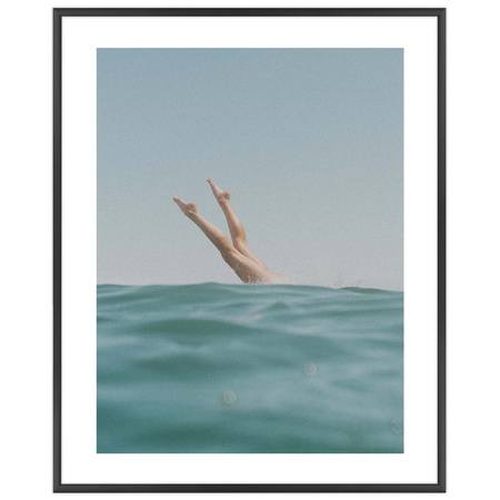 Ramka aluminiowa czarna ROYALL 40x50 cm