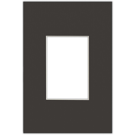 Passe partout 20x30 (10x15) CZARNE BLACK LUCA Q5801