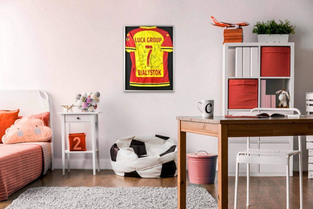 Frame Box II SILVER 60x80 cm aluminiowa ramka do oprawy koszulek sportowych