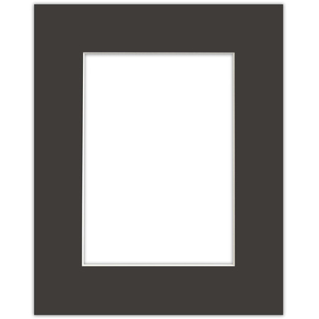 Passe partout 24x30 (15x21) CZARNE BLACK LUCA Q5801