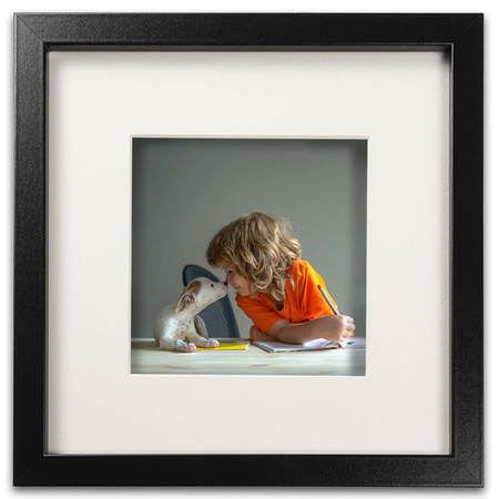 Ramka przestrzenna EXPO 3D Czarna 30x30 cm (20x20cm)