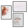 Zestaw czarnych ramek na 3 zdjęć PINIA 2 GF0013