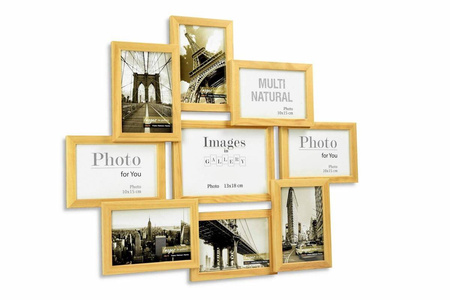 Multirama MULTI NATURAL 91ramka na 9 zdjęć