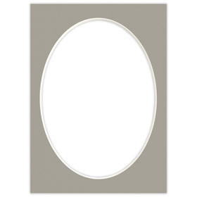 Passe partout 15x21 (13x18) OWAL ZIELONE KHAKI - LUCA Q5503