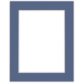 Passe partout 40x50 (30x40) NIEBIESKIE BLUE - LUCA Q5402