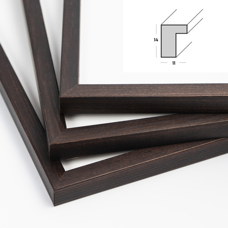 Ramka drewniana PINIA 4 30x40 cm