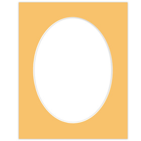 Passe partout 40x50 (30x40) OWAL BEŻOWE SUNNY - LUCA Q5207