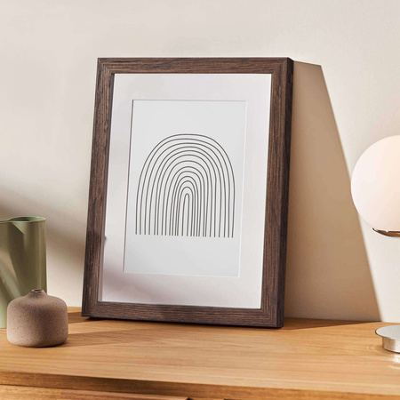 Ramka brązowa FDM 6 15x20 cm