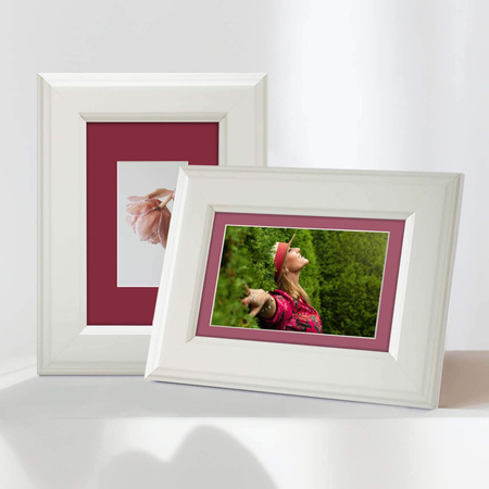 Passe partout 18x24 (15x21) CZERWONY - CAYENNE - LUCA Q5701