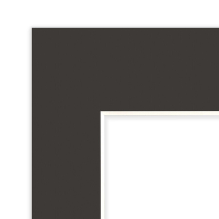 Passe partout 18x24 (13x18) CZARNE BLACK LUCA Q5801