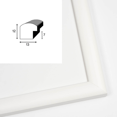 Zestaw białych ramek na 6 zdjęć HIT 01 GF0002