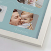 Ramka na zdjęcia MÓJ PIERWSZY ROCZEK - CHŁOPIEC. Ramka z passe partout o rozmiarze 21x30 cm