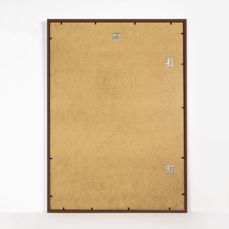 Ramka na weselną pamiątkę z passe partout 50x70 cm - kolor brązowy