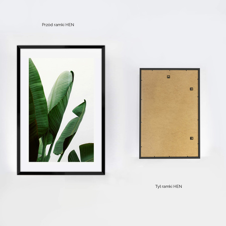 Ramka czarna HEN 2 61x91,5 cm