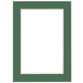 Passe partout 13x18 (10x15) ZIELONE MALACHITE - LUCA Q5506