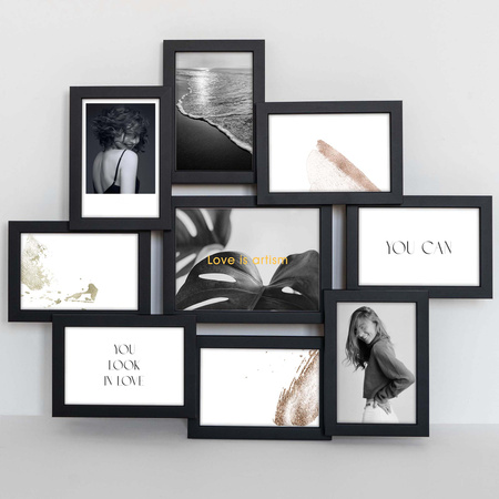 Multirama MULTI BLACK 91 ramka na 9 zdjęć