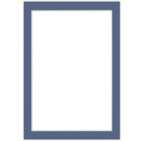 Passe partout 70x100 (60x90) NIEBIESKIE BLUE - LUCA Q5402