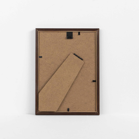 Pakiet ciemno brązowych ramek drewnianych 5 szt. DRWA 44 PAK 15x21 cm