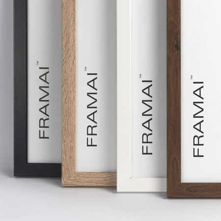 Ramka brązowa HEN 4 30x40 cm