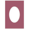 Passe partout 10x15 (6x9) owal róż wenecki - Luca Q5704