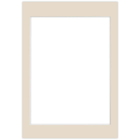 Passe partout 70x100 (60x80) BEŻOWE CRAFT - LUCA Q5208