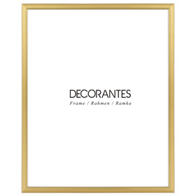 Ramka aluminiowa złota QAL 24x30 cm