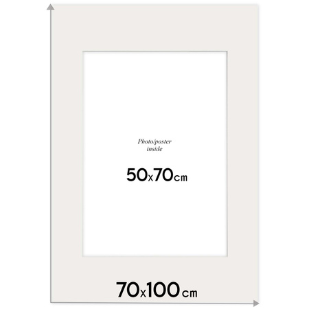 Passe partout 70x100 (50x70) ZIELONE EVERGREEN - LUCA Q5504